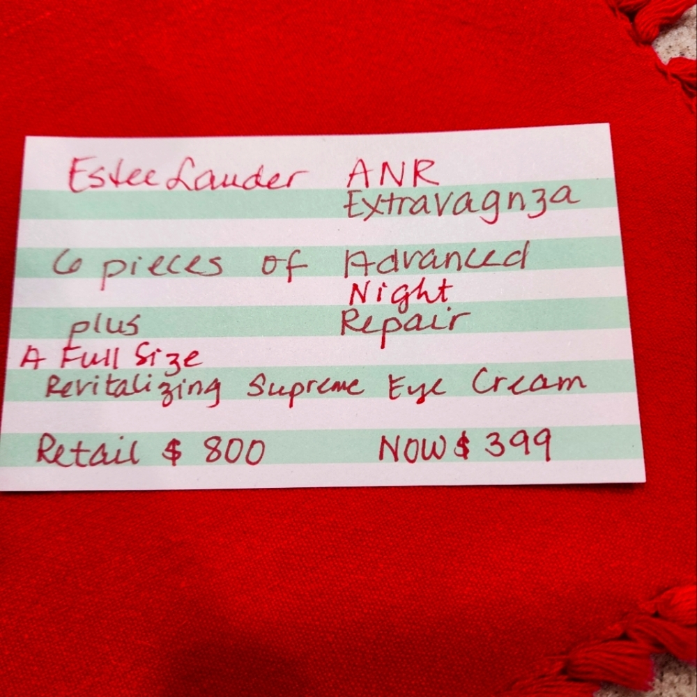 ESTEE LAUDER ADVANCED NIGHT REPAIR!!